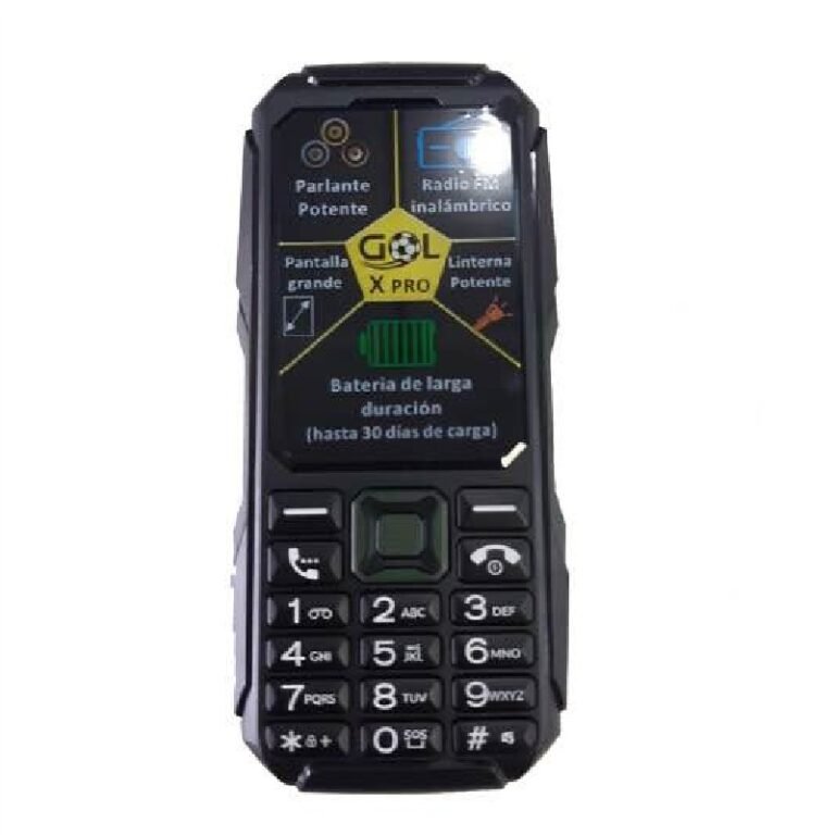 Celular Basico G Gol X Pro Radio Fm Bateria Larga Duracion