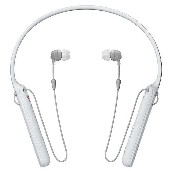Sony Audifonos Bluetooth NFS WI-C400 - Blanco - PRO ACCESORIOS EIRL