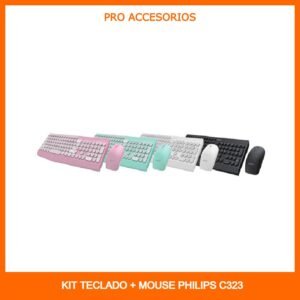 Kit Teclado y Mouse Inalámbrico Philips C323