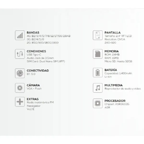 Logic C10L 4G Cloud Phone