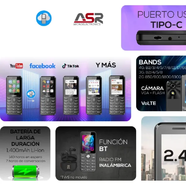 Logic C10L 4G Cloud Phone