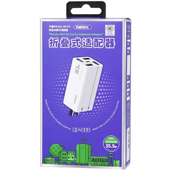 Cargador Remax RP-U66 35.5W