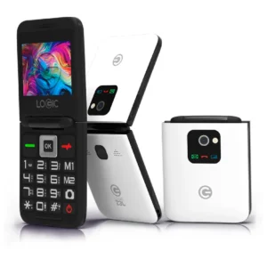 Logic Z3L 4G Celular Plegable con Botones Grandes para Adulto Mayor y Botón SOS
