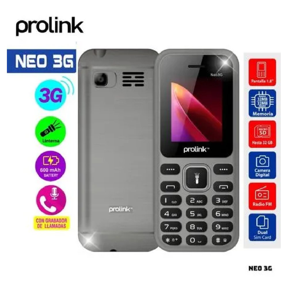Celular Prolink Neo 3G