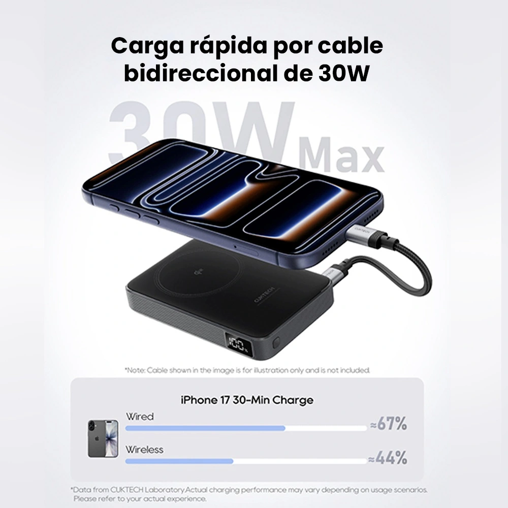 CUKTECH CP13 Magnetic Power Bank 10000mAh