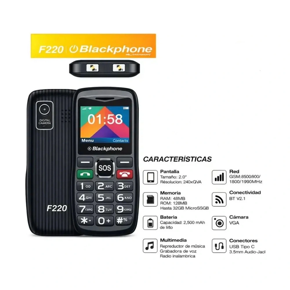Celular Blackphone F220 4G