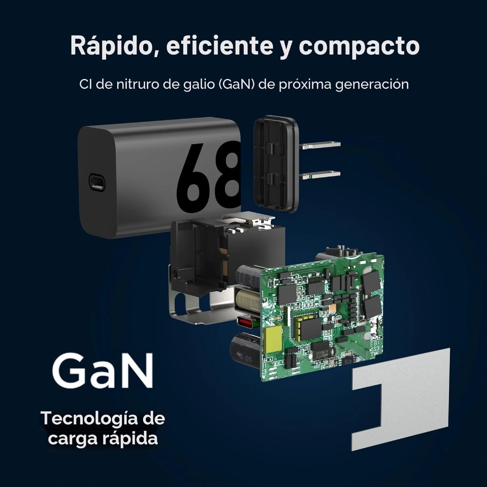 Cargador de Pared Motorola TurboPower 68W