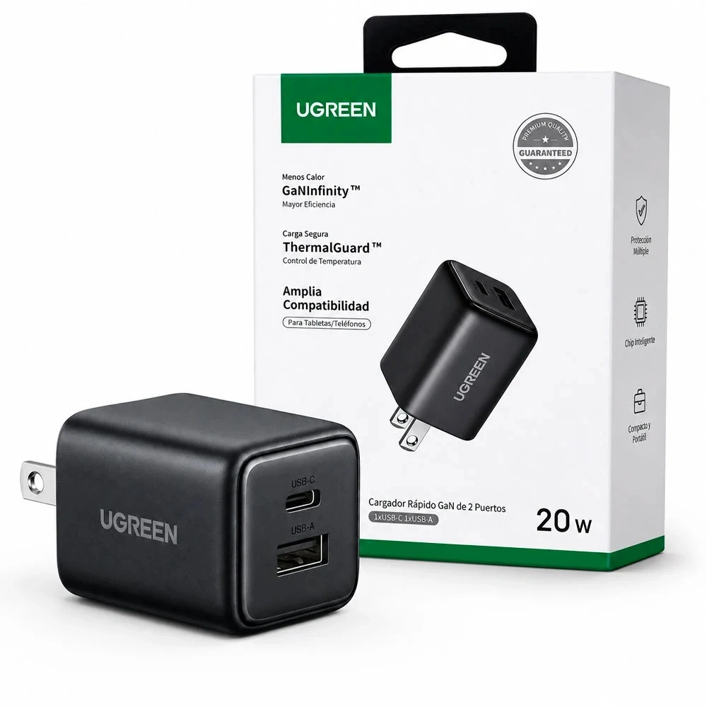 Cargador UGREEN GaN 20W